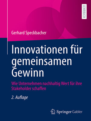 cover image of Innovationen für gemeinsamen Gewinn